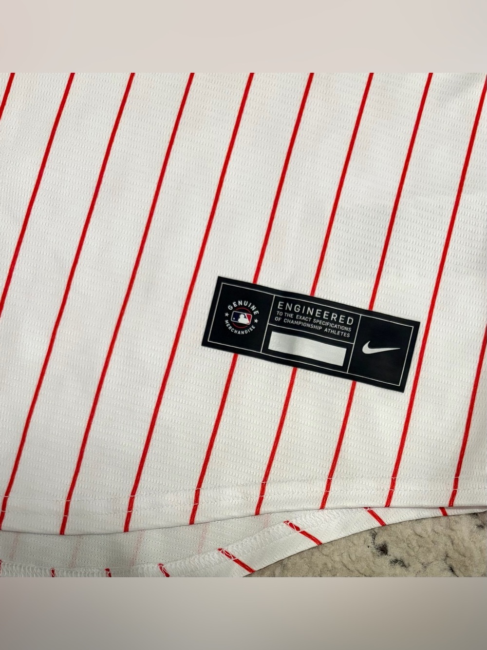 Nike Authentic Philadelphia Phillies Chase Utley #26 MLB Jersey Men’s Sz: Large - Picture 6 of 8